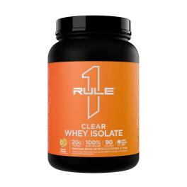   Rule1 Clear Whey Isolate - Tejsavófehérje Izolátum (689 g, Barack Mangó)