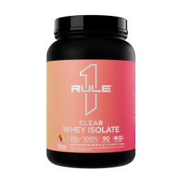   Rule1 Clear Whey Isolate - Tejsavófehérje Izolátum (689 g, Eper Limonádé)