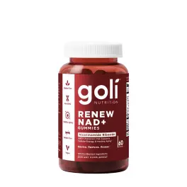 Goli Renew NAD+ Gummies - NAD+ Gumicukor (60 Gumicukor)