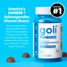 Goli Zero Sugar Ashwagandha Gummies - Cukormentes Ashwagandha Gumicukor (60 Gumicukor)