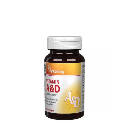 Vitaking A- és D-Vitamin 10.000/1000 NE (60 Lágykapszula)