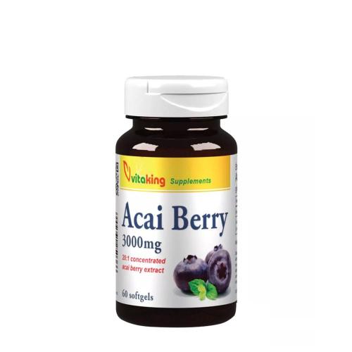 Vitaking Acai Berry 3000 mg (60 Lágykapszula)