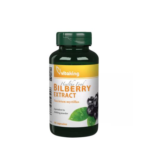 Vitaking Bilberry (Fekete Áfonya) 470 mg (90 Kapszula)
