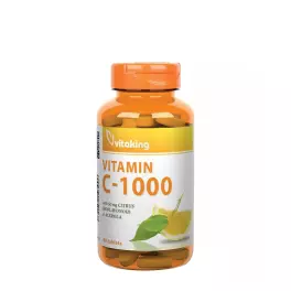   Vitaking C-vitamin 1000 mg tabletta Csipkebogyóval, Acerolával és Bioflavonoidokkal (90 Tabletta)