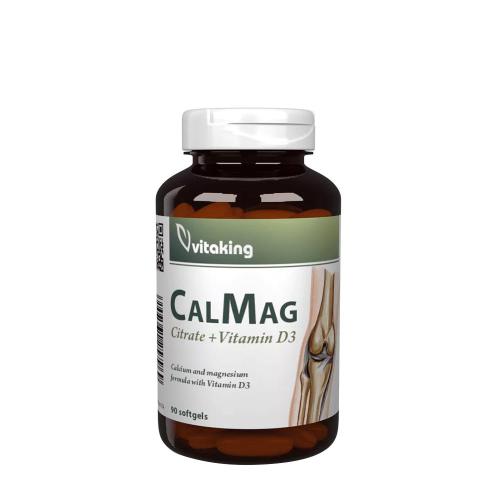 CalMag Citrát + D3-vitamin (90 Lágykapszula)