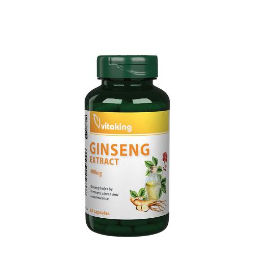 Vitaking Ginzeng Kivonat 400 mg (60 Kapszula)
