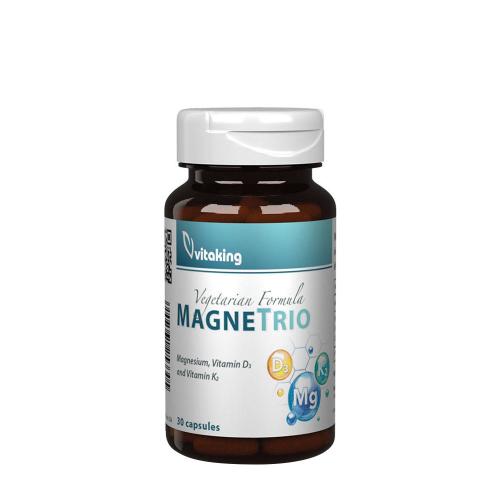 Vitaking MagneTrio Mg+K2+D3-Vitamin (30 Kapszula)