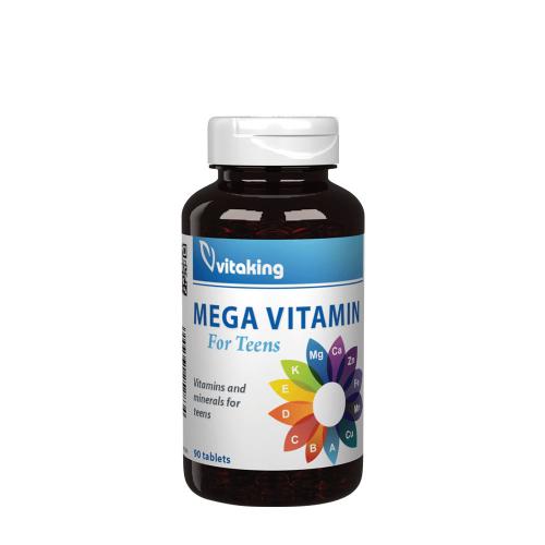 Vitaking Mega Vitamin tabletta Tiniknek  (90 Tabletta)