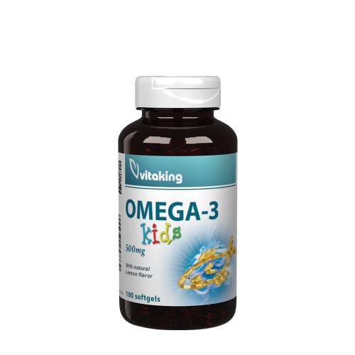 Vitaking Omega-3 Kids (100 Lágykapszula)