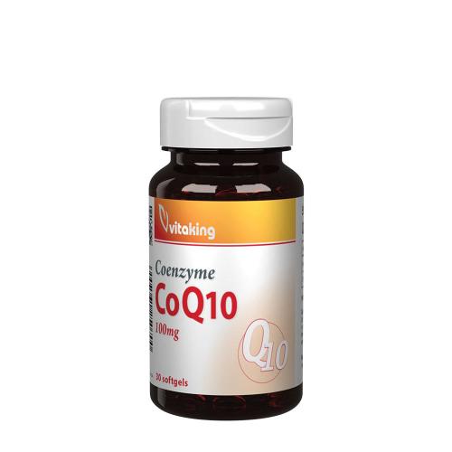 Vitaking Q-10 Koenzim 100 mg (30 Lágykapszula)