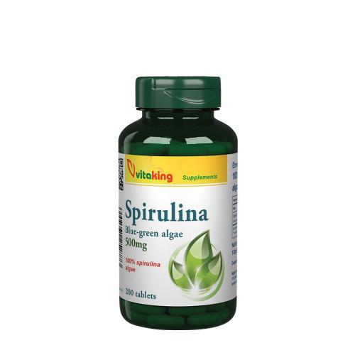 Vitaking Spirulina Alga 500 mg  (200 Tabletta)