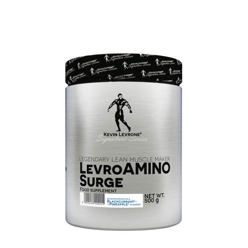 Komplex Aminosav Formula - Levro Amino Surge  (500 g, Fekete Ribizli Ananász)
