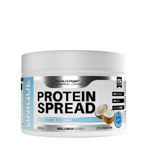 Kevin Levrone Fehérjekrém - Unique Protein Spread  (500 g, Kókusz)