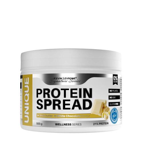 Kevin Levrone Fehérjekrém - Unique Protein Spread  (500 g, Fehér Csokoládé)