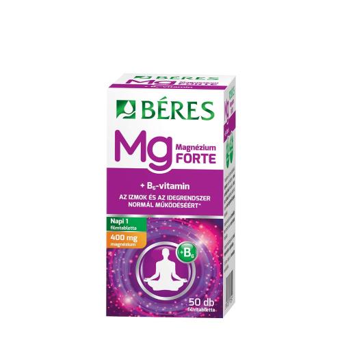 Béres Magnézium 400 mg + B6 Forte filmtabletta (50 Tabletta)