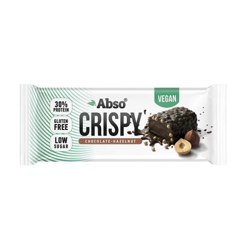 AbsoRICE Abso Crispy Bar - Vegán Fehérjeszelet (50 g, Mogyorós Csokoládé)