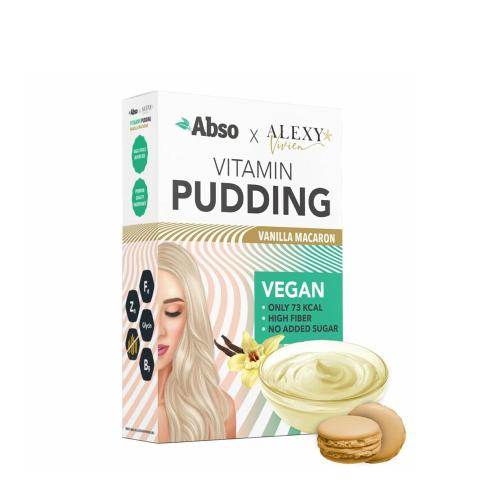 AbsoRICE Abso x Alexy Vivien Vitamin Pudding - Vegán puding (450 g, Vaníliás Macaron)
