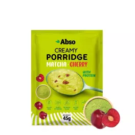   AbsoRICE Creamy Porridge Matcha-Cherry - Matcha - Meggy Krémes Kása (45 g)