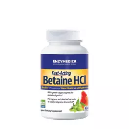 Enzymedica Betaine HCl - Emésztéstámogatás (60 Kapszula)