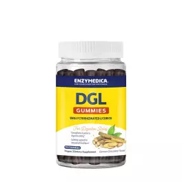   Enzymedica DGL Gummies - Emésztőrendszer Támogatása Gumicukor (74 Gumicukor, Német csokoládé)