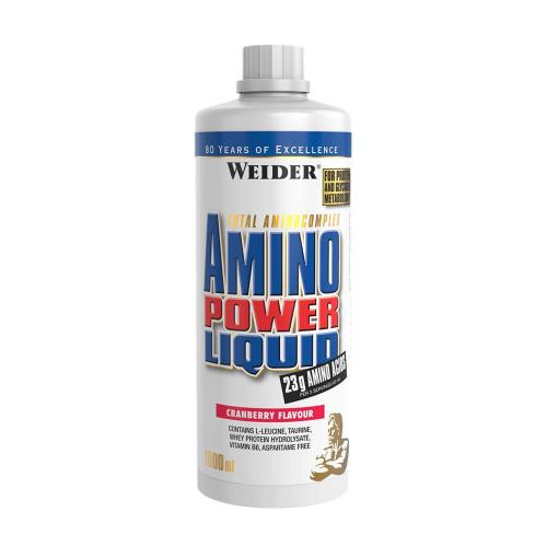 Weider Amino Power Liquid - Folyékony Aminosav Komplex (1000 ml, Áfonya)