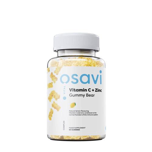 Osavi C-Vitamin + Cink, Gumicukor (60 Gumicukor, Citrom)