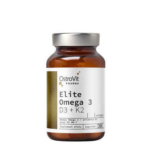 OstroVit Pharma Elite Omega 3 D3 + K2 (30 Kapszula)