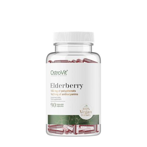 OstroVit Elderberry VEGE - Bodza Kivonat (90 Kapszula)