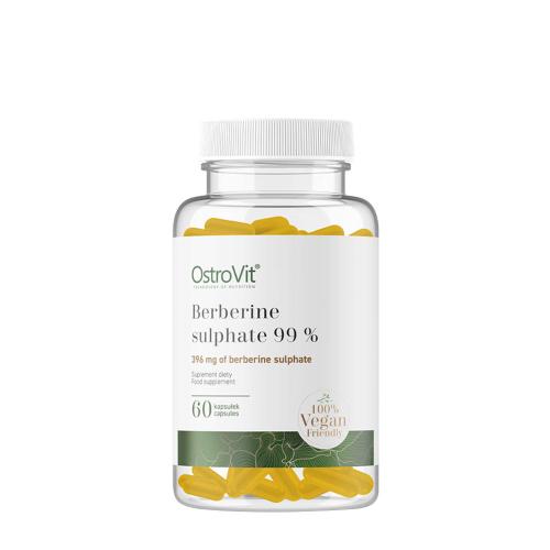 OstroVit Berberine Sulphate 99% VEGE - Glükóz Anyagcserét Támogatás (60 Kapszula)