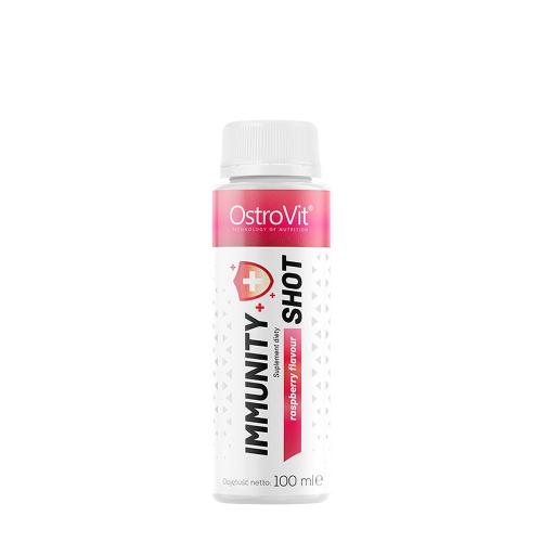 OstroVit Immunity Shot - Immunerősítő Ital (100 ml, Málna)