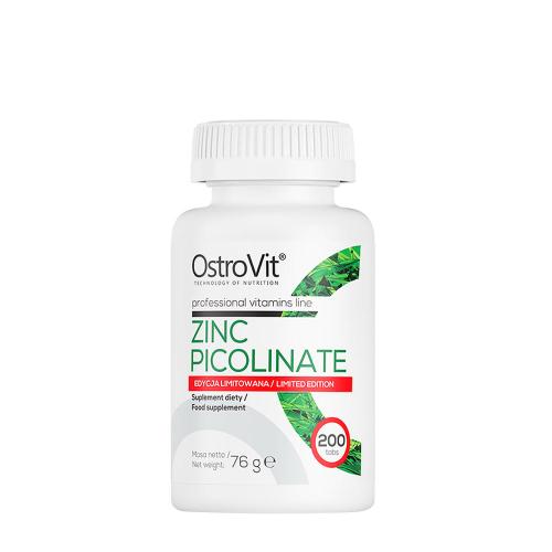 OstroVit Zinc Picolinate LIMITED EDITION - Cink Pikolinát (200 Tabletta)