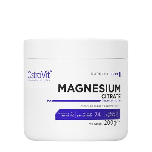 OstroVit Magnézium-Citrát - Magnesium Citrate 200 g Natural (200 g)