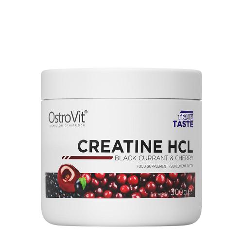OstroVit Kreatin - Creatine HCL (300 g, Fekete ribizli cseresznyével)