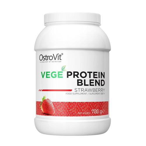 OstroVit VEGE Protein Blend - Vegán Fehérjekeverék (700 g, Eper)
