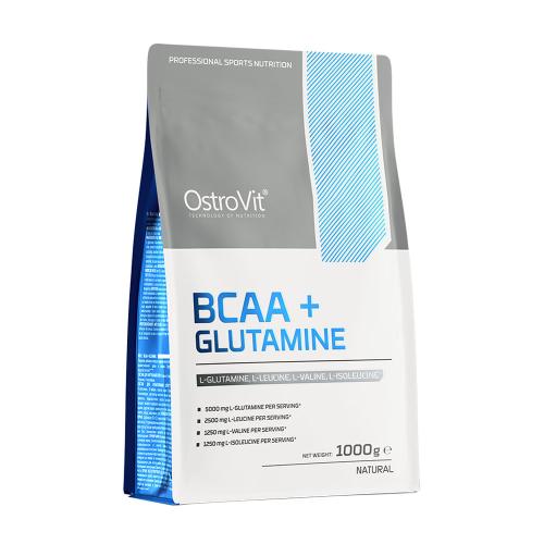 OstroVit BCAA + Glutamine (1000 g, Természetes)