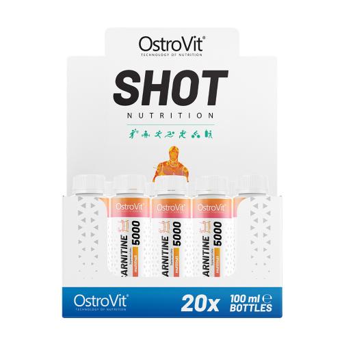 OstroVit L-Karnitin 5000 Shot Csomag (20 x 100 ml)