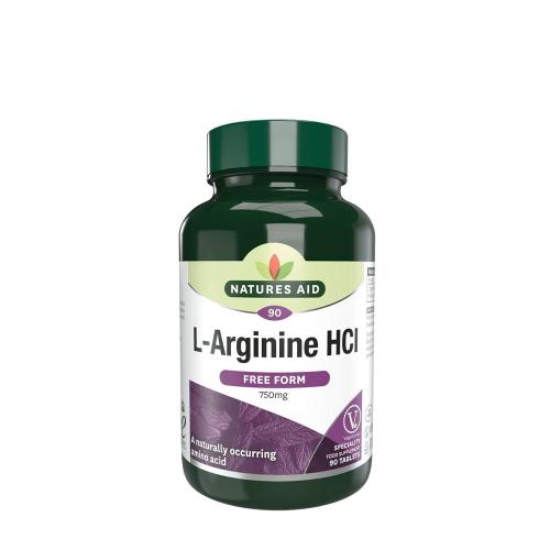 Natures Aid L-Arginin 750 mg (90 Tabletta)