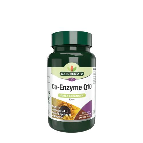 Natures Aid Q10 koenzim 30 mg (30 Lágykapszula)