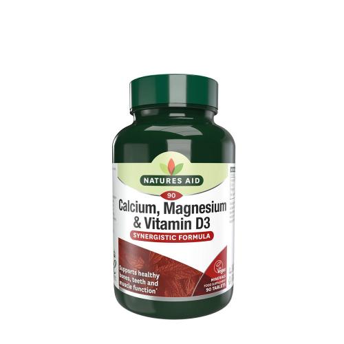 Natures Aid Kalcium-Magnézium-D3 (90 Tabletta)