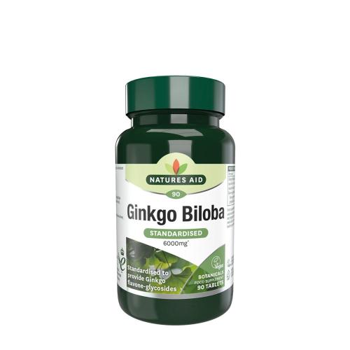Natures Aid Ginkgo Biloba 120 mg kivonat (90 Tabletta)