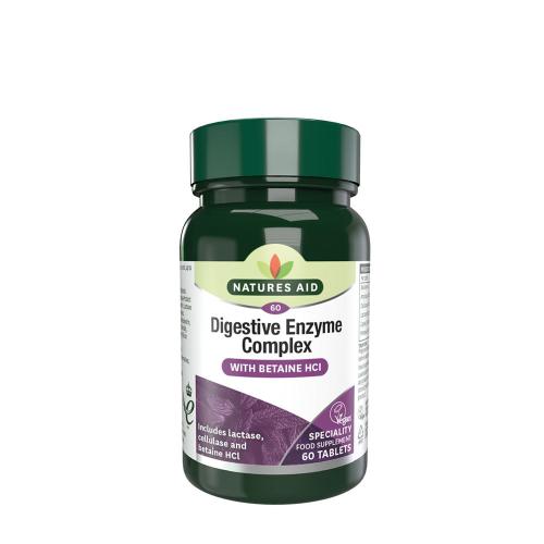 Natures Aid Digestive Enzyme Complex - Emésztőenzim Komplex (60 Tabletta)