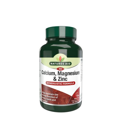 Natures Aid Kalcium-Magnézium-Cink (90 Tabletta)