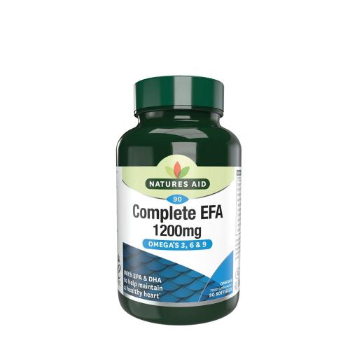 Natures Aid Complete EFA 1200 mg (Omega 3, 6 + 9) (90 Lágykapszula)