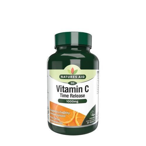 Natures Aid Vitamin C 1000mg Time Release (90 Tabletta)