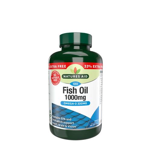 Natures Aid Fish Oil 1000mg (120 Lágykapszula)