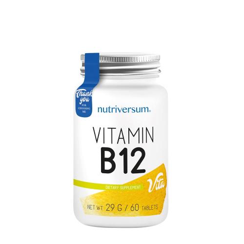 Nutriversum B12-vitamin - VITA (60 Tabletta)