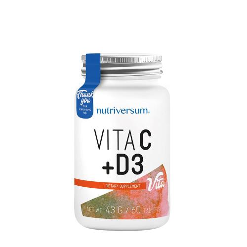 Nutriversum C- és D3-vitamin - VITA  (60 Tabletta)