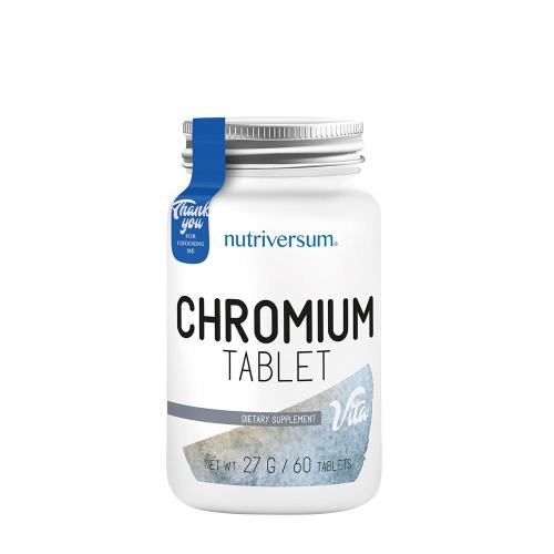 Nutriversum Chromium - Króm tabletta - VITA (60 Tabletta)