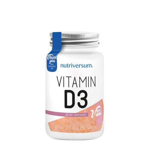 Nutriversum D3-vitamin 4000 NE - VITA (60 Tabletta)