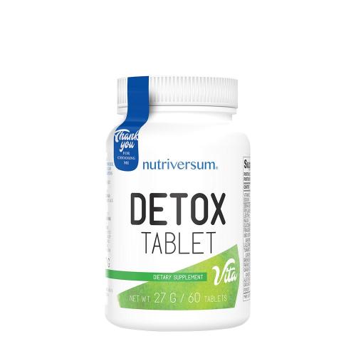 Nutriversum Detox - Méregtelenítő tabletta - VITA (60 Tabletta)